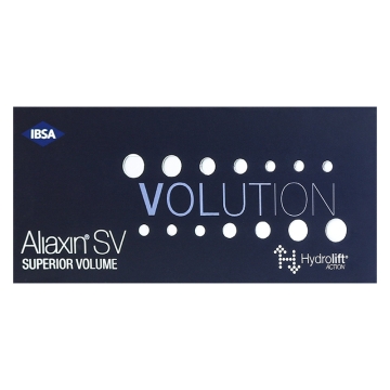 Aliaxin SV (Superior Volume) is the newest product in the Aliaxin range and is a non-invasive treatment designed for restoring facial volume, natural contouring and hydration.