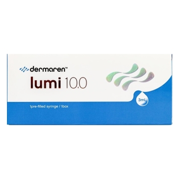 Dermaren lumi 10.0 is a new concept filler which brings a synergy effect to your skin. It soothes away wrinkles, moisturizes & rejuvenates your skin, gives volumizing effect and makes your skin shiny.