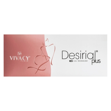 Desirial Plus is a more elastic gel designed for labia majora remodeling to protect the labia minora.