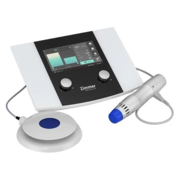 The Zimmer MedizinSysteme enPuls 2.0 is a second generation mobile shockwave unit with a slow wave of approximately 13.5 µs, the enPuls 2.0 is designed to produce the same results while reducing discomfort or the "whiplash effect" that is produced by simi