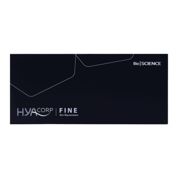 HYAcorp Fine is an absorbable skin implant with a high level of purity. The product is biocompatible and follows the natural cycle of skin degradation and regeneration. HYAcorp Fine is designed to restore lost facial volume and to treat mild wrinkles in t