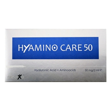 Hyamino Care enables extensive hydration of the skin, optimisation of the tone of the dermis, brightening of the skin tone and reduction of light wrinkles and imperfections on the complexion.