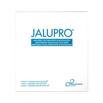 Jalupro Face Mask is an innovative thin biocellulose mask developed with the active components, hyaluronic acid and aloe vera, which revitalise and regenerate the skin while minimising the signs of ageing.