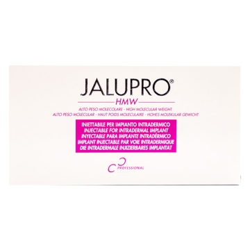 Jalupro HMW is an injectable solution which has been formulated using a clever combination of amino acids. Labelled as a 'dermal biorevitalizer', it eradicates skin depressions caused by ageing wrinkles and scars.