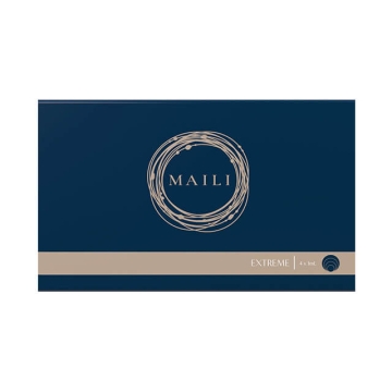 Maili Extreme plumps and rejuvenates the skin effectively by reducing the appearance of fine lines and wrinkles. Maili Extreme can be used to add volume and contour cheeks, chin, nasolabial folds, and marionette lines.