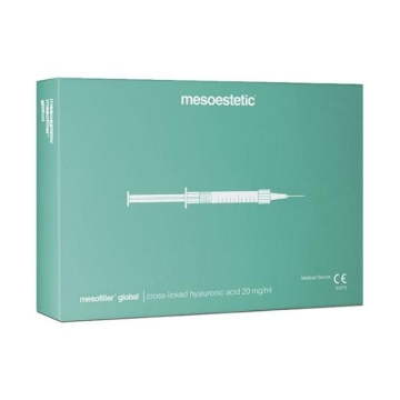 Mesoestetic Mesofiller global Reticulated hyaluronic acid (20 mg/ml) medium wrinkles & lips