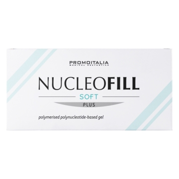 The new bio-restructuring gel of the Nucleofill range based on low - molecular weight, highly purified, naturally derived polynucleotides, specifically created to improve the trophism of the periocular area.