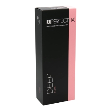 Perfectha Deep is a cross-linked hyaluronic acid gel filler, formulated to treat deep facial lines and skin depressions. Perfectha Deep can also be used to increase lip volume, redefine the nose and treat nasolabial folds and marionette lines. 