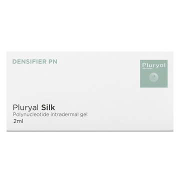 Pluryal Silk is a skin densifier designed to improve the hydration and elasticity of the skin due to its high purity of polynucleotides. It decreases the sign of fatigue and repairs the skin’s metabolism and texture. Pluryal Silk works as a skin healer an