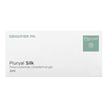 Pluryal Silk is an innovative and unique densifier solution which leaves your skin feeling as soft as silk. Its composition is based on the HPN technology and consists of high purity polynucleotides