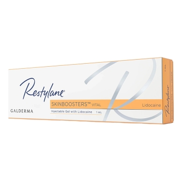 Restylane Skinboosters Vital Lidocaine is designed specifically for more mature or sun-damaged skin. Restylane Vital Lidocaine can be used to treat the following areas: face, lips, hands, neck and décolletage.