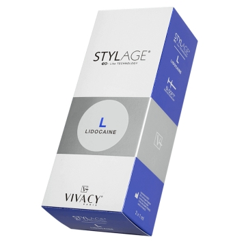 Stylage Bi-Soft L Lidocaine is a cross-linked hyaluronic acid used in the deep dermis for deep wrinkles, severe naso-labial folds, oral commissures (marionette lines), hand rejuvenation including volume loss treatment on the back of the hands.