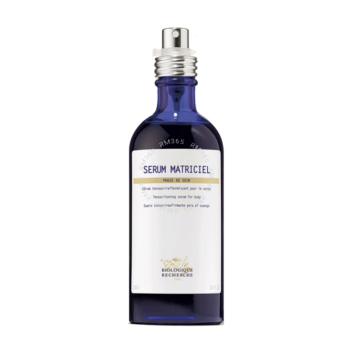 Sérum Matriciel works on all the components of the dermal matrix to achieve a genuine restructuring effect. A superb firming treatment for the body, it acts to maintain good skin tone for longer. Any slackening of the dermal matrix is slowed by reinforcin