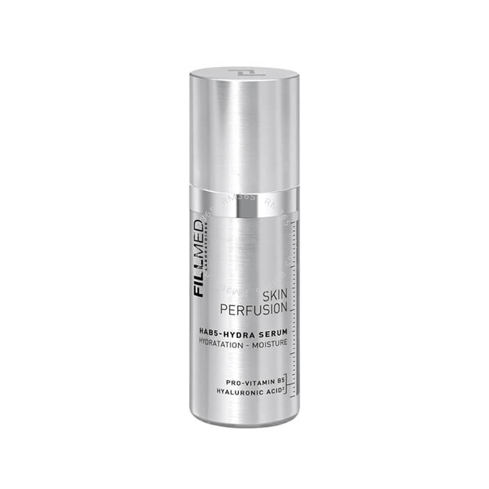 FILLMED Skin Perfusion HAB5 Hydra Serum is designed for dehydrated skin with wrinkles caused by dryness. HAB5 Hydra Serum An intense rehydration serum, HAB5 Hydra Serum, reduces dehydration wrinkles for a fuller and fresher facial appearance.