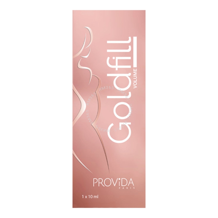 GOLDFILL Volume is designed to correct skin imperfections over a larger area of the body. The formula contains a cross-linked hyaluronic acid gel that encourages tissue expansion, creates volume, and supports the skin’s structure. Hyaluronic acid is highl