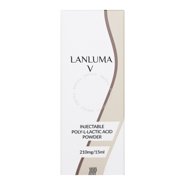 Lanluma V is an absorbable injectable based on poly-L-Lactic that gradually restores volume and stimulates collagen formation. The results appear over two to three months. Lanluma can be used for both body and face and activates the natural collagen produ