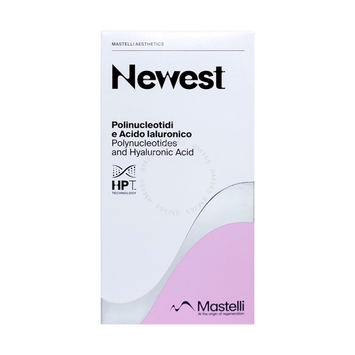 Gel containing Polynucleotides HPT, Hyaluronic Acid and Mannitol for intradermal infiltrations, 2 ml pre-filled syringe 