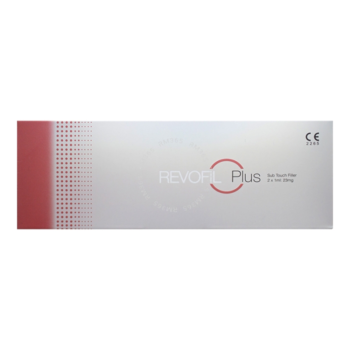 Revofil Plus is a soft touch dermal filler designed to add volume, contour and fill medium to deep wrinkles in the face. Revofil Plus is intended to be injected into the mid to deep dermis in targeted areas like the forehead, nose bridge, marionette lines