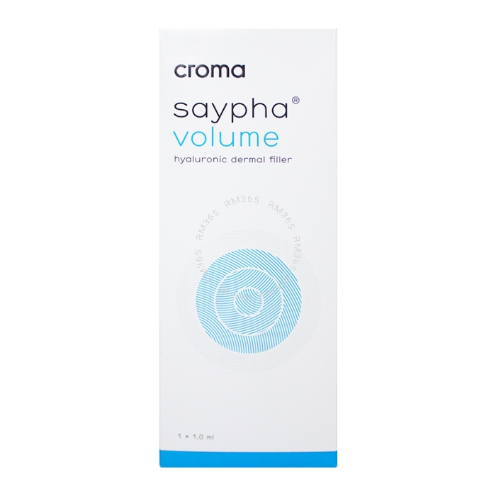 Saypha® Volume is ideal for the correction of deep wrinkles and folds, cutaneous depressions, facial contours and the creation of volume. Saypha® Volume is injected in the deep dermis or subcutis.