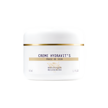 Crème Hydravit’s is the ultimate in moisturizing skincare. It acts on several levels to infuse the epidermis with deep-down, instant yet long-lasting hydration. Its revitalizing active ingredients promote cell renewal to regenerate the skin and recharge i