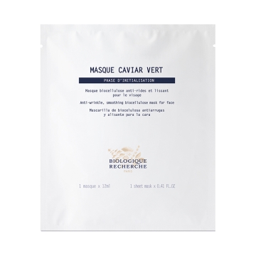 An immediate response to combat signs of cutaneous aging, Masque Caviar Vert has a tightening effect in order to plump up the wrinkles and fine lines of the face. Formulated based on Green Caviar and Collagen segment, they jointly help tone the epidermis,