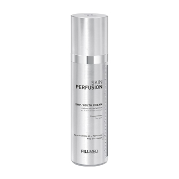 FILLMED Skin Perfusion 5HP Youth Cream is a rich, daily moisturiser designed to replenish hydration levels while helping to improve the appearance of ageing skin.