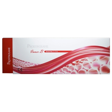 Prostrolane Inner B is an injectable gel indicated for deep dermis implantation for lipolysis of moderate to severe double chin, abdomen, buttocks, back of the thighs and are used for reduction of localized fat accumulations. Prostrolane Inner B have pate