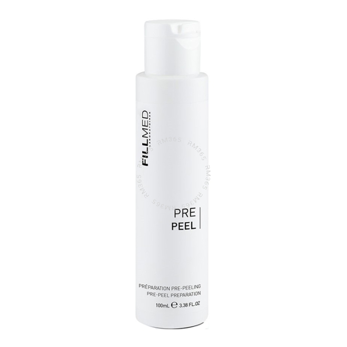 Filorga Pre Peel is used to balance the skin pH before a chemical peeling procedure. The pre-peeling solution helps to cleanse the skin, remove excess oils and reduce the skins pH level to 4 for a better chemical peel, that can leave the skin smoother.