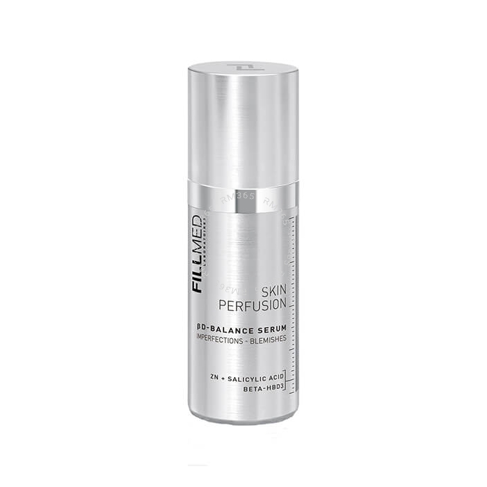 FILLMED Skin Perfusion BD Balance Serum is designed for oily skin and skin with enlarged pores to improve the appearance of imperfections and exfoliating and brightening the skin.