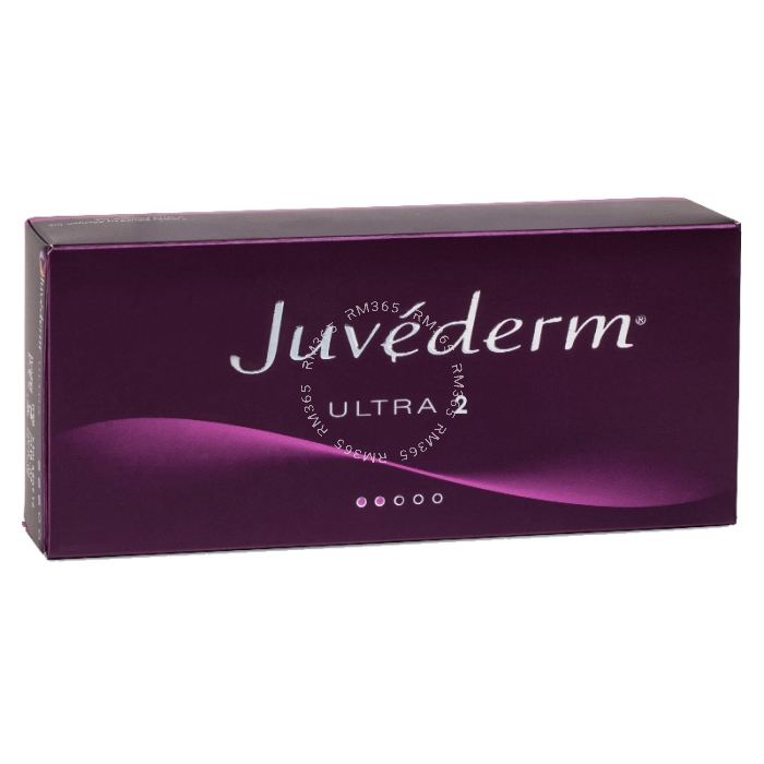 Juvederm Ultra 2 is an injectable hyaluronic-based dermal filler ideal to treat superficial to moderate facial lines and skin depressions, around the eyes and lips. 