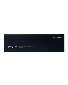 HYAcorp MLF2 is an absorbable skin implant intended for single use only. The special composition of HYAcorp MLF2 is formulated to provide maximum volumising results in body contouring. MLF2 is specifically designed for contouring and re-shaping large area