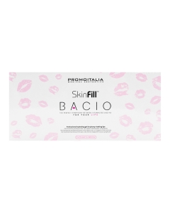 Skinfill Bacio is the latest innovative lip booster composed of vitamin B12 and hyaluronic acid, for defining, hydrating and making lips appear softer, smoother and much plumper. Promoitalia’s R&D department has been able to obtain a stable and groundbrea